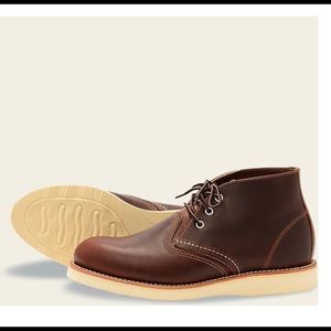 REDWING HERITAGE 3141 WORK CHUKKA BRIAR OIL SLICK
